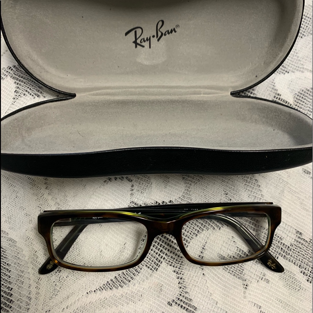 Men Ray Ban HavanaGreen Glasses